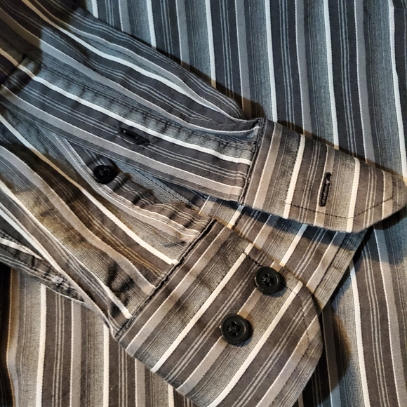 Young men's EXPRESS 1MX BUTTON UP - Picture 5 of 7